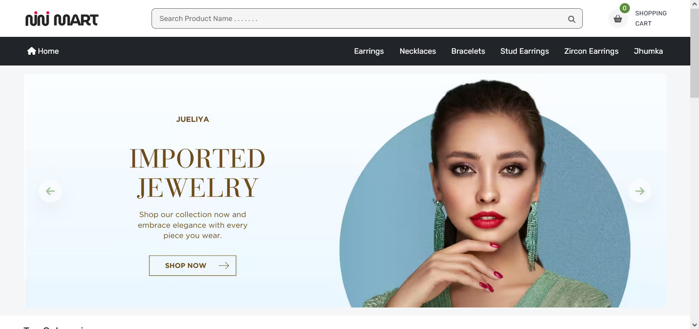 NiniMart Ecommerce Shop